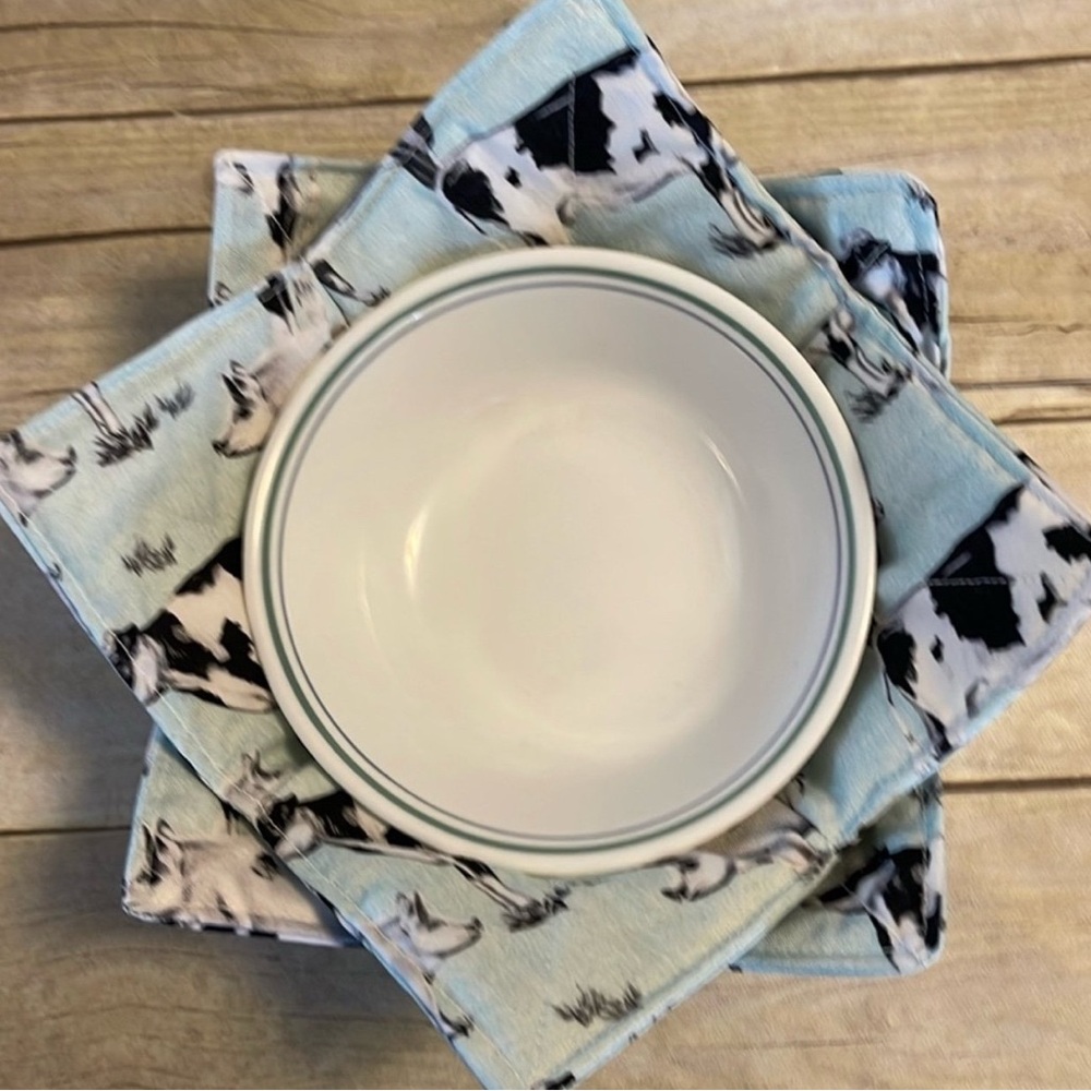 Buy 1 Get 1 Microwave Bowl Cozies Farm Buy 1 Get 1 Free This Listing Only